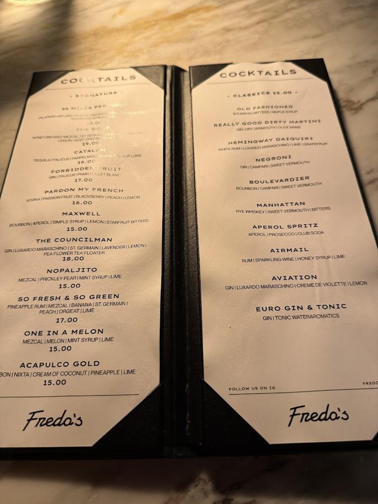 Fredo's Menu image 3